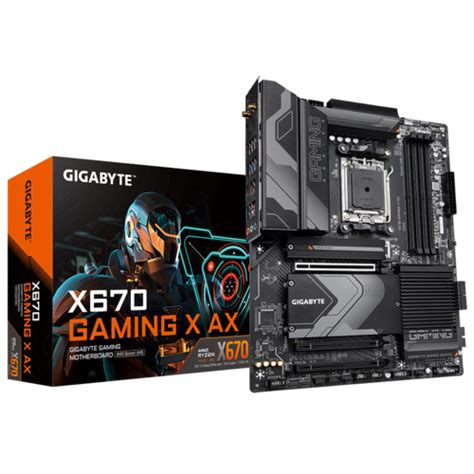 X670 GAMING X AX rev 1 0 Características principales Placas Base