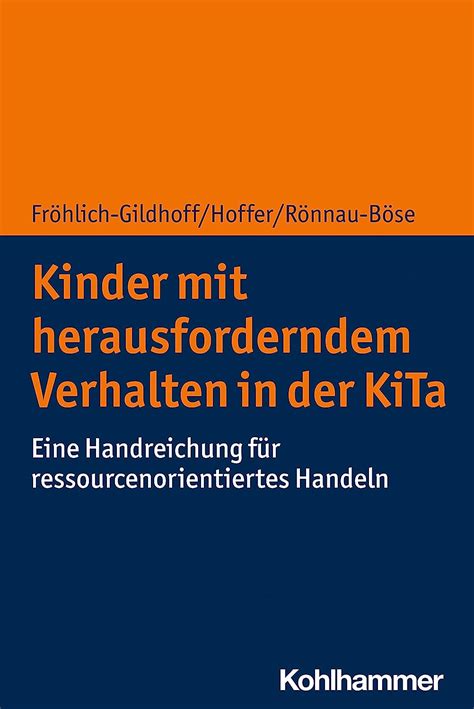 Kinder Mit Herausforderndem Verhalten In Der Kita Eine Handreichung