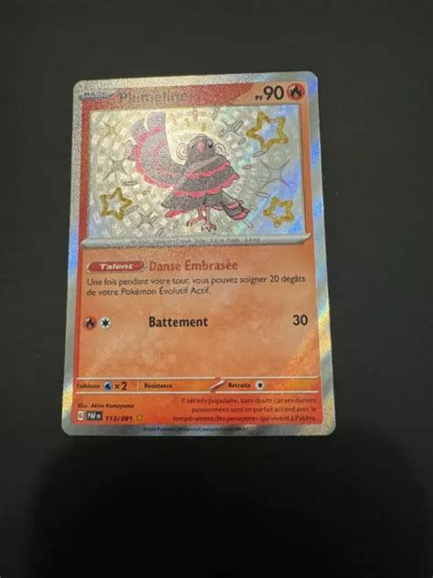 Carte Pok Mon Plumeline Shiny Destin E De Pald A Eur