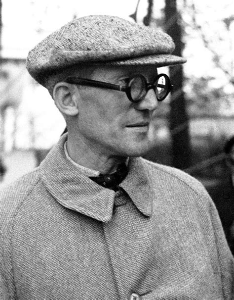 Ле Корбюзье, 1937. Французский архитектор швейцарского происхождения ...