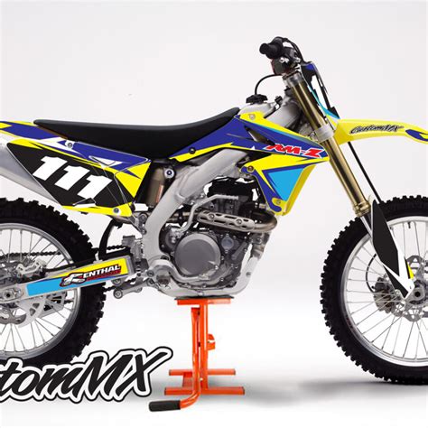 Beasty Blue Series Yamaha Yz Yzf Wr Graphics Kit Custom Mx The