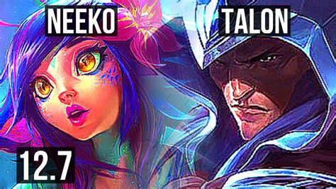 Neeko Vs Talon Mid Rank 4 Neeko 7 1 7 400 Games Na Challenger