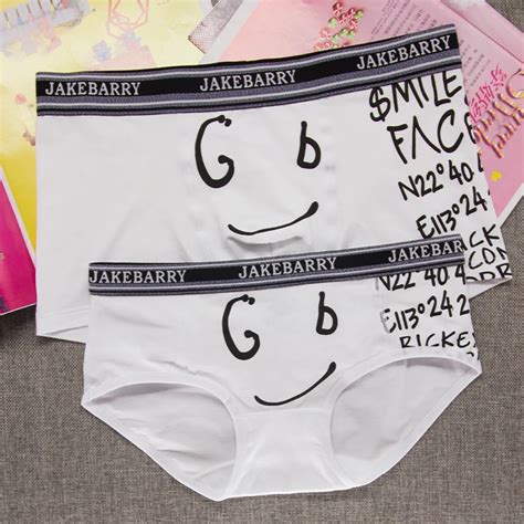 2017 Hot Sexy Couple Underwear Cotton Panties Man Black Panties Male