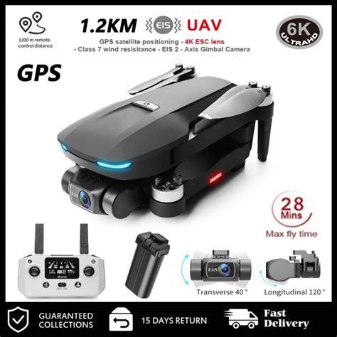 PGYTECH 5000M GPS EIS UAV 4k Profesional 8K HD Camera 3 Axis Gimbal