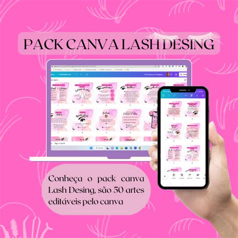 Pack Canva Lash Design