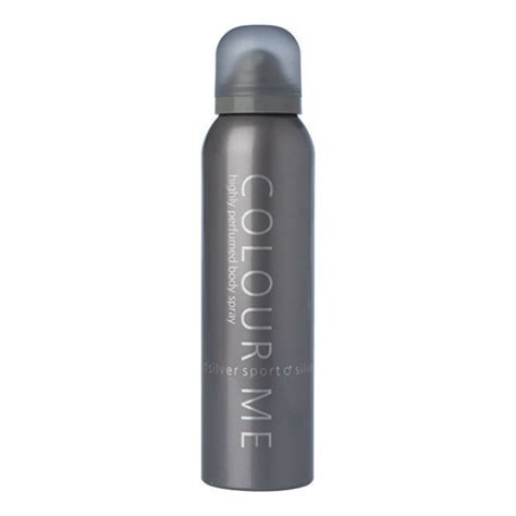 Buy Colour Me Silver Sport Highly Perfumed Body Spray At Best Price