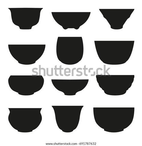 Isolated Chinese Tea Cup Silhouette Vector Stock Vector Royalty Free 691787632 Shutterstock