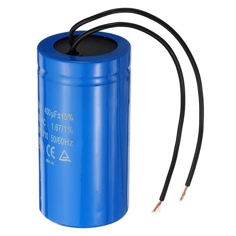 Patikil Cd Run Capacitor Uf Vac Wires Hz Motor Starting