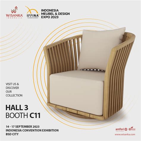 IFFINA 2023 Indonesia Meubel Design Expo 2023 Indonesian Teak