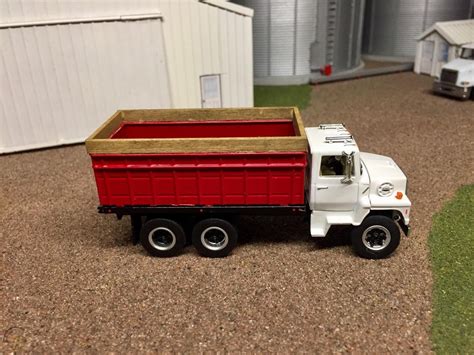 1 /64 Ford Louisville L9000 Grain Truck Scratch Custom Farm Toy | #1837758634