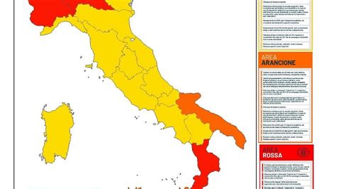 Le Regioni Rosse Arancioni E Gialle Tutti I Nuovi Divieti In Breve