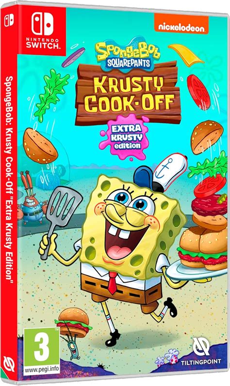 Nintendo Switch Spongebob SquarePants Krusty Cook Off Extra Krusty