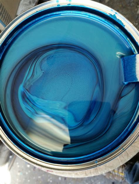 Electric Blue Acrylic Enamel Auto Paint Restoration Car Paint