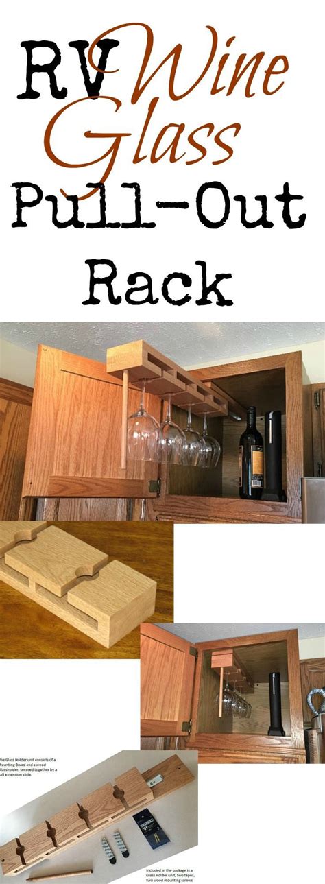 This Pull Out Rack Stores Your Wine Glasses Safely And Out Of The Way But Still Easy To Get To