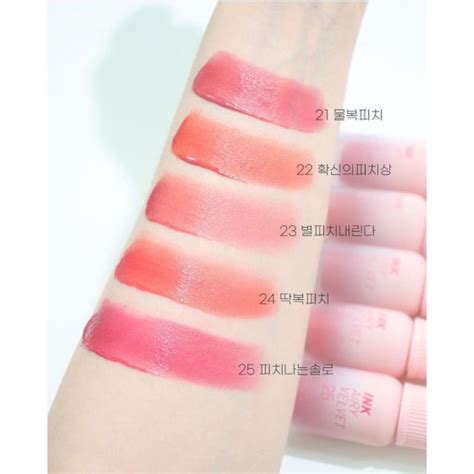 Son Kem Peripera Ink Airy Velvet Lip Tint Peachs Shopee Vi T Nam