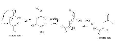 What Is The Possible Mechanisms For The Reaction Of Maleic Acid To