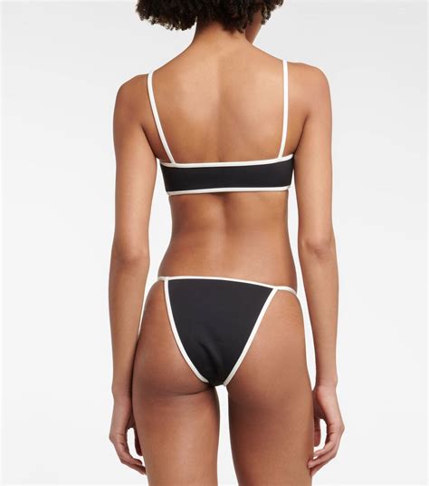 Bikini Oberteil Claude In Schwarz SIR Mytheresa