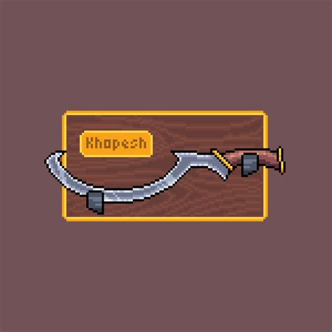 ArtStation - Khopesh Pixel Art