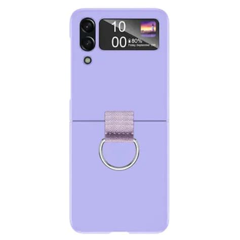 Husa De Protectie PremiumCell Cu Inel Pentru Galaxy Z Flip 3 Mov