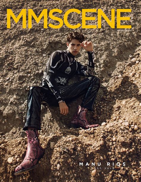 Manu Rios Stars In Mmscene Magazine Fall 2019 Cover Story