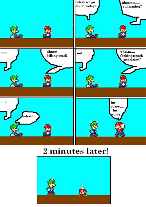 Mario And Luigi Comic By Barcelonabeat On Deviantart