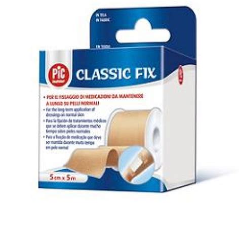 Cerotto Pic Classic Fix In Tela 1 25cm X 5m Farmacia Di Fiducia