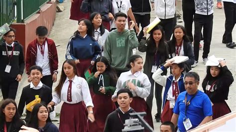 Baguio City National High School Earthquake Drill Youtube