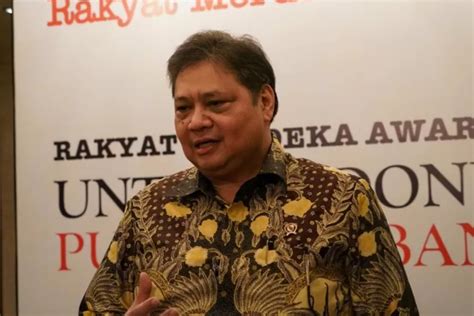 Kinerja Teruji Airlangga Hartarto Dinobatkan Sebagai Tokoh Pemulihan