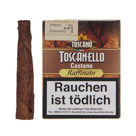 X Toscano Cigaro Toscanello Castano Raffinato Tobacco World