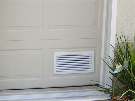 Aluminum Air Intake Garage Door Vent Cool My Garage