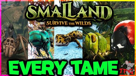 Smalland Every CREATURE You Can TAME SMALLAND Survive The Wilds Guide