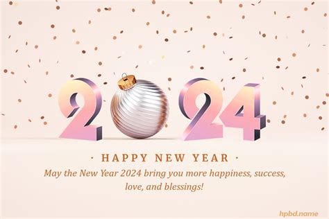 Make New Year Greeting Card 2024 New Superb Stunning Unbelievable New