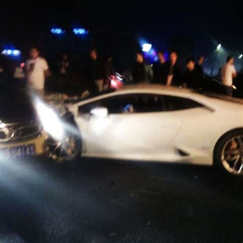 Speeding Lamborghini Driver Flees After Crashing Into Five Cars In