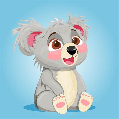 Premium Vector Cute Koala Vector Illustration