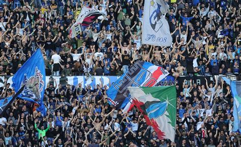 Inter Milan La Coreografia Dei Tifosi Nerazzurri FOTO