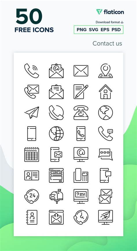 50 Free Vector Icons Of Contact Us Designed By Smashicons Resume