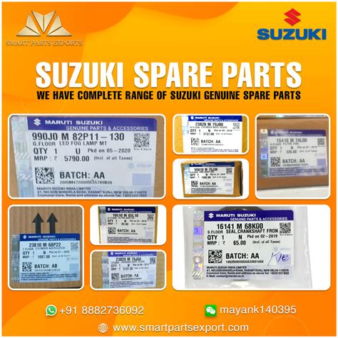 Genuine Maruti Suzuki Spare Parts For Automobile Industry At Rs