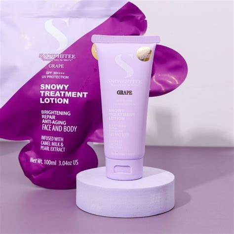 Treatment Lotion Grape Limited Edition Snowhite Shopee Malaysia