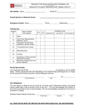 Fillable Online Physics Ohio State Shop Access Form Ohio State