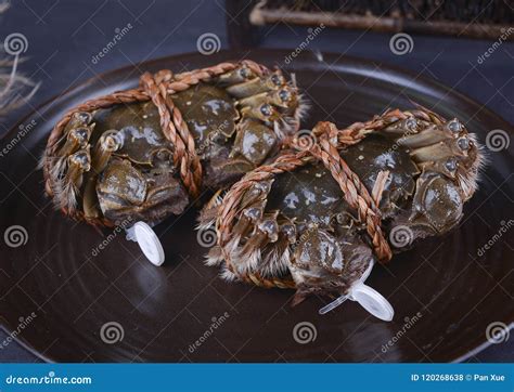 Yangcheng Lake Hairy Crab Suzhou City Stock Photo Image Of Studio