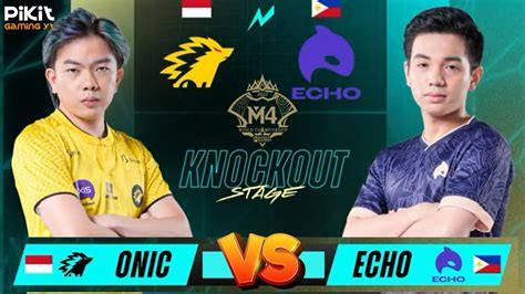 Onic Esports Vs Echo Bo M Knockout Stage Day M World