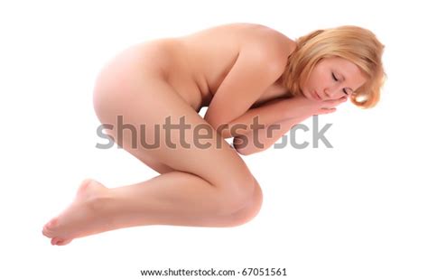 Picture Sleeping Healthy Naked Woman Over Stock Photo 67051561 Shutterstock