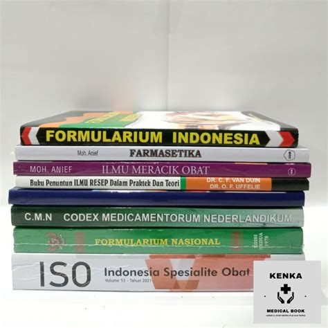 Jual Paket Judul Buku Farmasi Rekomendasi Standar Foi Farmasetika