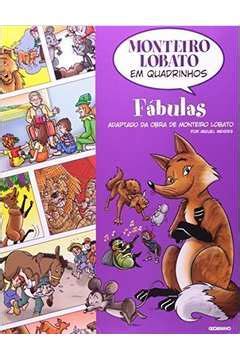 Livro Monteiro Lobato Em Quadrinhos Fábulas Miguel Mendes