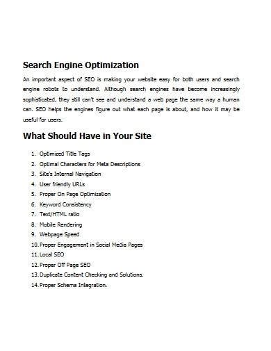 FREE 10 Digital Marketing Proposal Samples In MS Word Pages Google