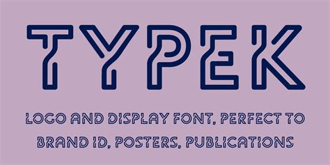 typek font