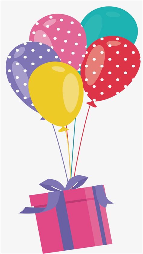 Vector PNG Hermosa Caja De Regalo Caja De Regalo Rosa Globo Punto Del