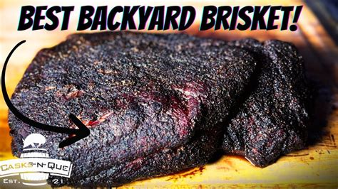 Beginners Backyard Brisket Recipe Youtube