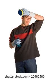 wipe sweat  brow images stock   objects vectors