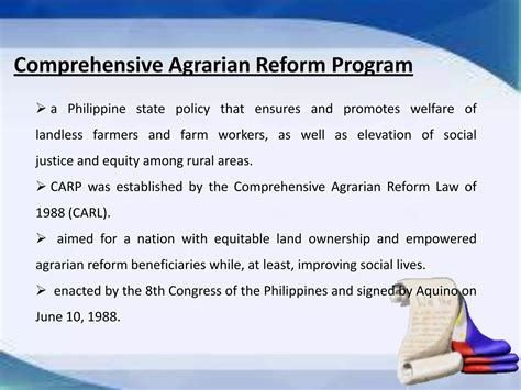 Comprehensive Agrarian Reform Ppt